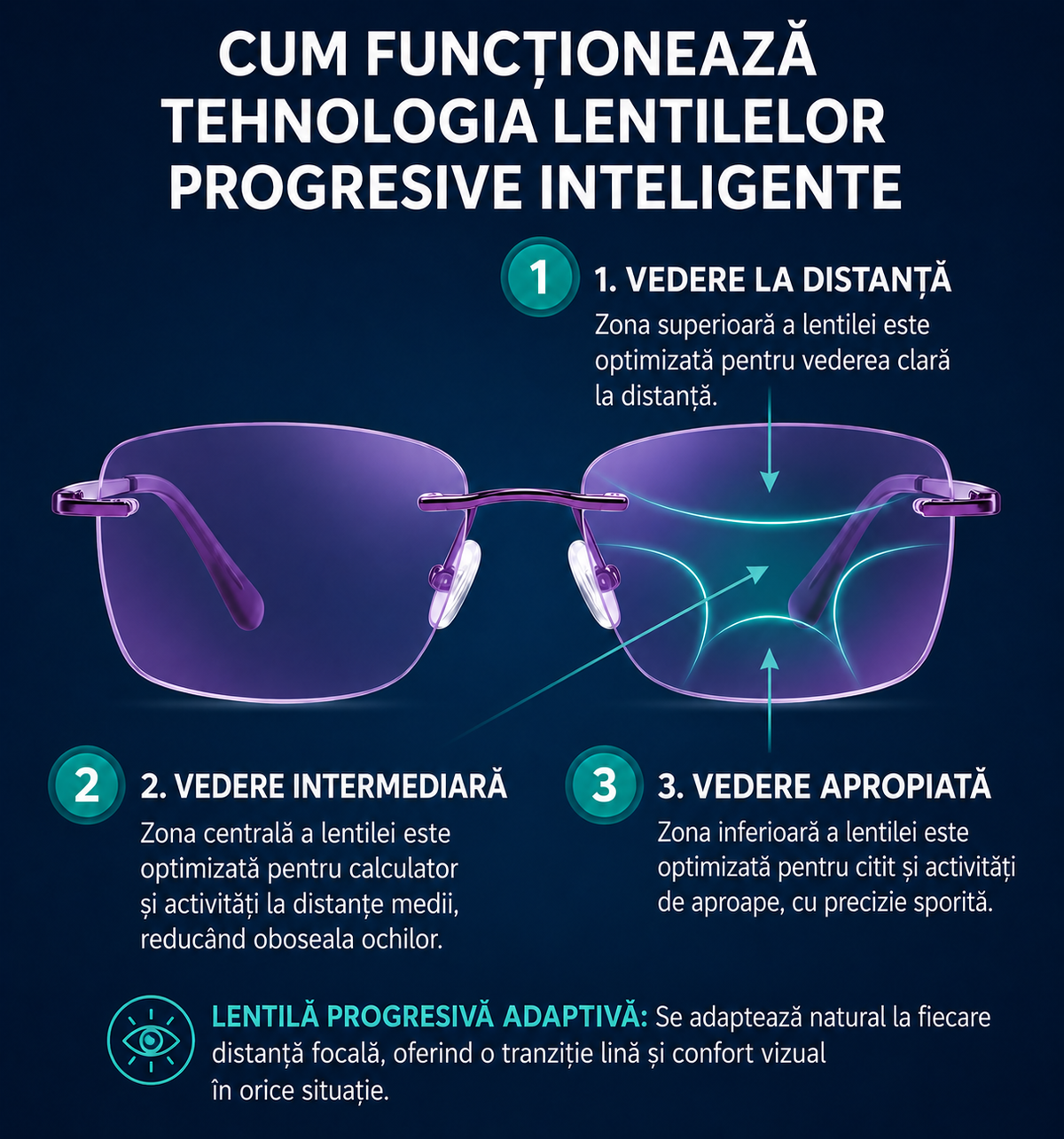 OFERTA 2X1 – Ochelari Progresivi Inteligenți™